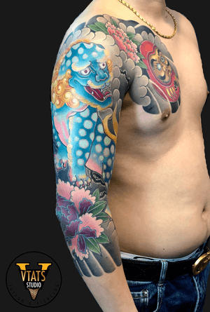 Finished project... . . . #quangvuart #Goldenlionteam #sutuvangsupply #radiantcolorink #soulofcolor #soulofdarkness #stelcilswalow #unique #sonen #tattoohanoi #hanoitattoo #vtatsstudio #tattooshop #covertattoo #traditionnaltattoo #customertattoo #vietnamtattoo #tattooist #tattooed #irezumism #instagood #thebesttattoovietnam - - - - - - - - - - C O N T A C T U S : 📍 Address: 3th Floor , 12 Cho Gao St, Hoan Kiem Dist, Ha Noi 📍 Địa Chỉ: Tầng 3, 12 Chợ Gạo, Hoàn Kiếm , Hà Nội 🗓 Booking : 090.381.1866 📌 Instagram http://www.instagram.com/quangvu2807/ 📎 FB : https://www.facebook.com/artist.quangvu 📧 Email : Vtats.studio@gmail.com 📌https://vtatsstudiotattoopiercing. @ Vtats Studio Tattoo & Piercing