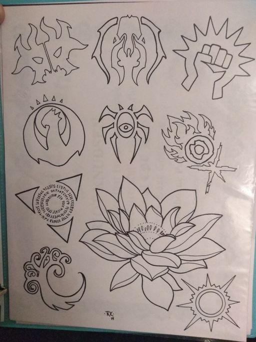 Flash tattoo