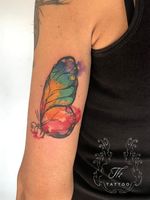 Butterfly tattoos #watercolortattoo #tattoo #tattoos #tatuaje #butterflytattoo #tatuajefete #tatuajebucuresti #tattoobucharest www.tatuajbucuresti.ro