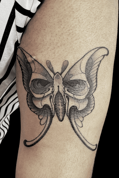 Skull face moth from one of my old flash. Glad it’s taken!!! Would love to do more this kinda work. Something different & interesting :)