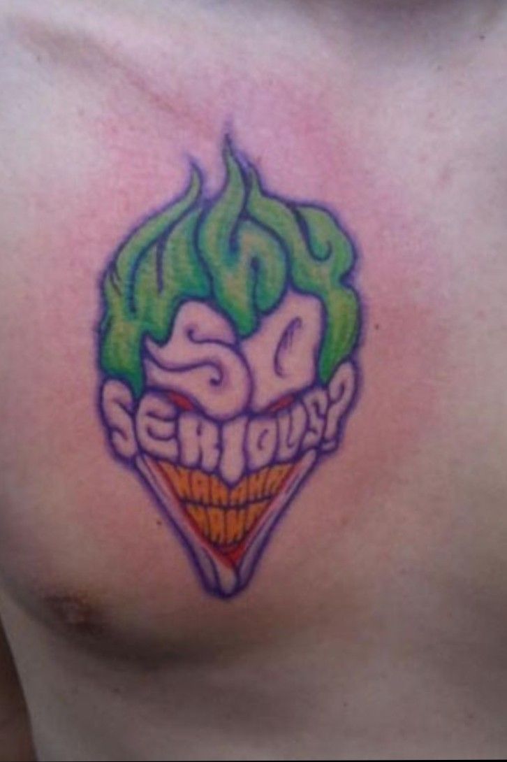 why so serious joker tattoo