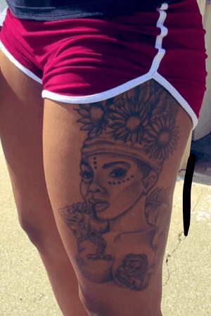 “Blessed Custom” Goddess + 100% Healed Tattoo
