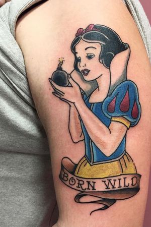 Cartoon tattoo