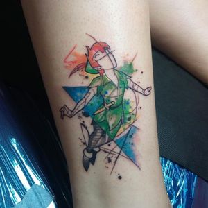 Peter pan, my client's first tattoo. Thanks @almapridan for trusting me and the opportunity. Check out more of my work on links below:Instagram/Facebook- @matheuslansky.tattooWhatsapp- 0538036216______________________________________________ #peterpan #neverland #peterpantattoo #colorwork #watercolor  #watercolortattoo #bodyart #art  #tattooideas #tattoo2me #inked #sketchtattoo #israeltattoo #telaviv
