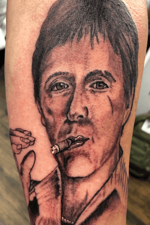 Scarface portrait