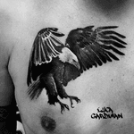 Black eagle #tattoodo #tattoo #tattoooftheday 