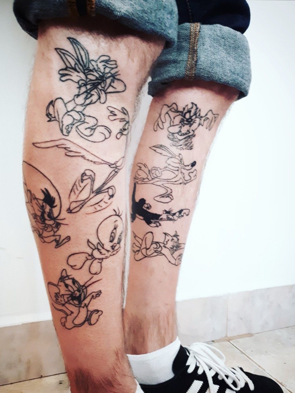 Tattoos and Tattoo Flash Looney Tunes