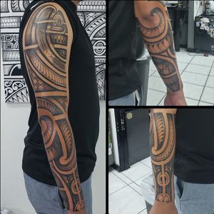 Polynesian/tribal sleeve 