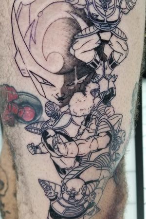 First Session Ginyu Force DragonballZ. Color coming soon