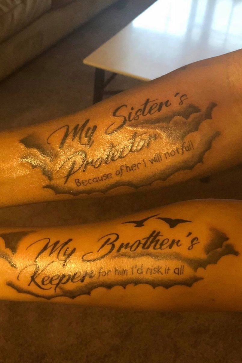 For Them, I'll Risk It All Tattoo