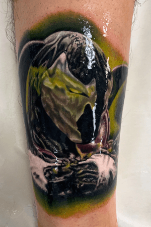 Cool spawn tattoo i made I love doing color