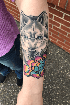 Healed wolfabd flower forearm piece 2019