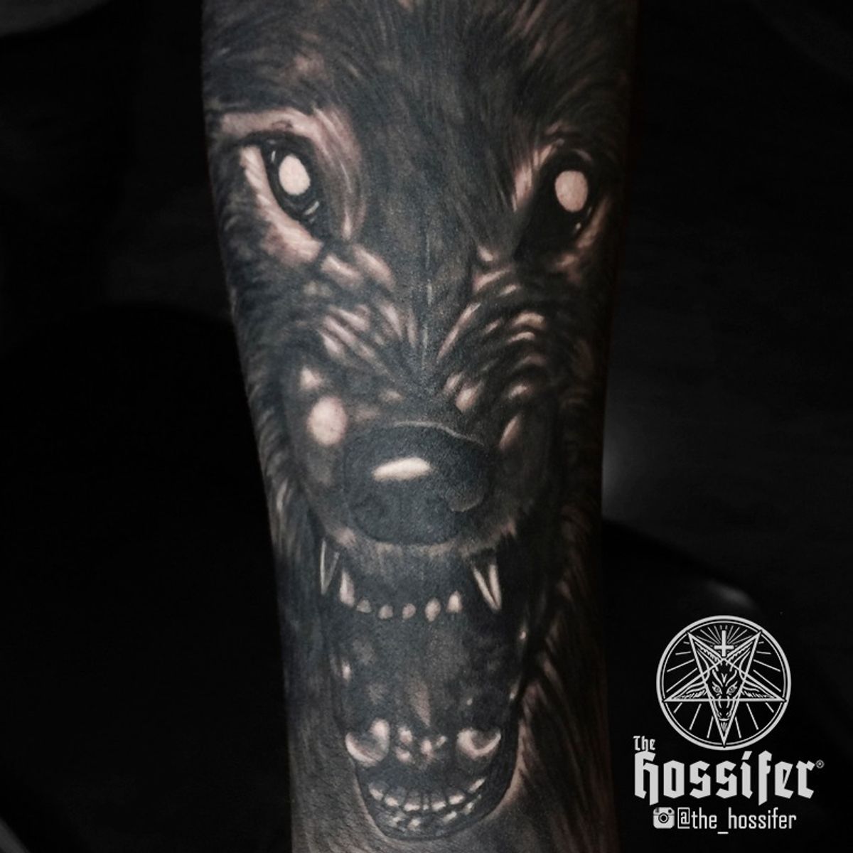 Tattoo uploaded by hoss cruz • Original art. #beast #evil #wolf #wolves ...