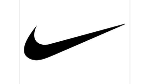 Nike Swoosh // starting on right side of ankle and wrapping onto top of foot, finishing on side of ankle at beginning