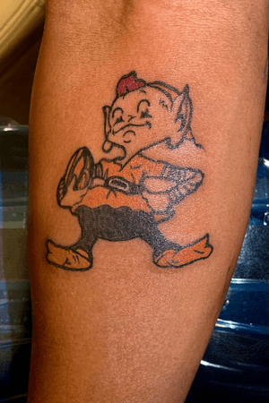 color mascot tattoo