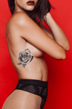 Rose #blackwork #tattoonyc #rosetattoo #blacktattoo