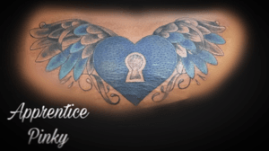 Blue heart, blue wings for an awesome client! She sat like a boss 🖤  #TattooedLife #PinkyBoo #FemaleTattooArtist #Inked #LineWork #Art #TattoosOnInstagram #TattooLove #AZFemaleArtist #AZTattooArtist #inked #tattooed #tattoist #art #InkDesigns #InstaArt #instagood #photooftheday #tatted #instatattoo #bodyart #tatts #amazingink #tattedup #inkedup #BlackAndGrey #PicOfTheDay #GetYours