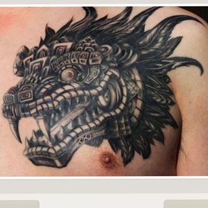 From: tattooimages.biz#Aztec #chest