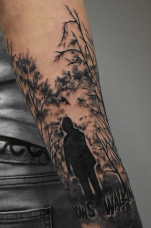 #forest #forearmtattoo #trees #tree 