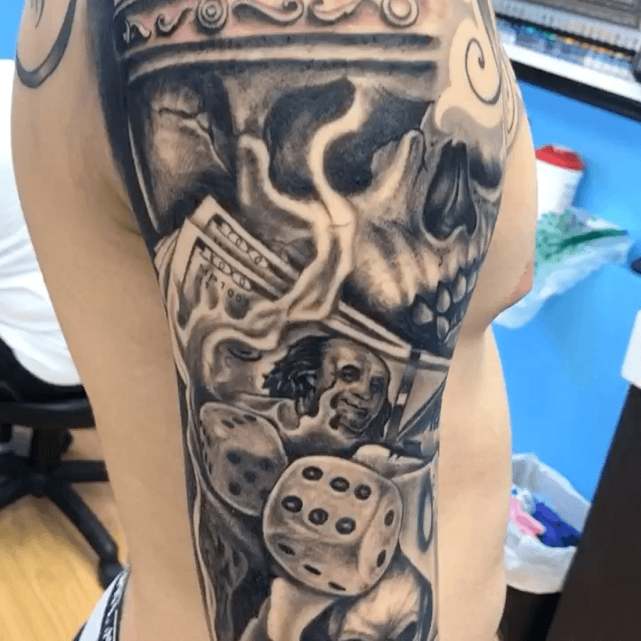Tattoo uploaded by Kinsey Fenoglio  By Junior Lopez at Young GUNS Tattoo  Studio  Tattoodo