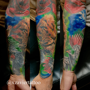 Cover up tattoo after 4 sessions