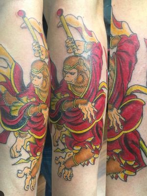 Monkey King. Done in Nyc