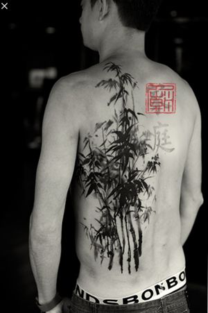 From: Google search- tattoostime.com#Japanese #bamboo #back