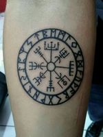 #tattoo #tatuaje #blackwork #Nordictattoo #runas 