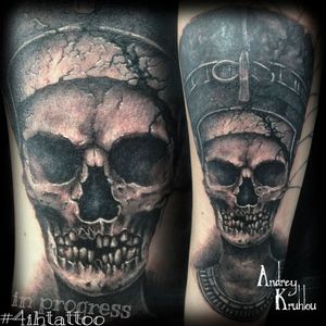 #tattooed #tattoos #ink #dynamicink @4ih_tattoo #AndreyKruhlou #blackandgray #graywash #Minsk #guestspots #tattooartist   #tattooart   #tattoostyle #artist #art #tattoophotography  #animaltattoo #guestspottattoo #guestspot #tattooguestspot #tattooistartmag #tattoorealistic #tattooskull #egyptiantattoo #egyptian #horrorart #horror #skull 