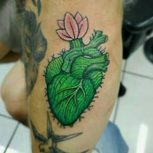 #corazon #heart #cactus #verde #desert #tattoo #tatuaje #tj #tijuana 