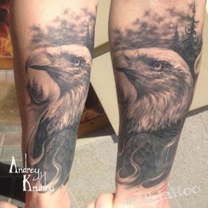 #tattooed #tattoos #ink #dynamicink @4ih_tattoo #AndreyKruhlou #blackandgray #graywash #Minsk #guestspots #tattooartist #tattooart #tattoostyle #artist #art #tattoophotography #animaltattoo #guestspottattoo #guestspot #tattooguestspot #tattooistartmag #tattoorealistic #animal #animaltattoo #animals #birds #birdtattoo #EagleHead #tattooeagle #eagletattoo #eagle
