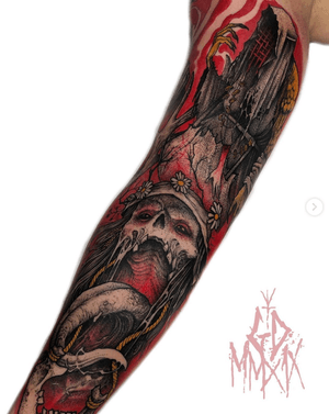 Inner part of this Witcher III themed sleeve!Which creature is your fav from the games?