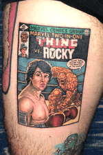 Thigh piece comic book cover by Jayvo Scott 