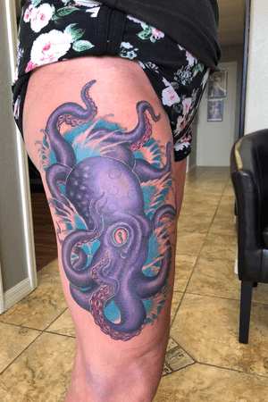 Octopus done by Jayvo Scott ! 
