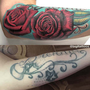 Cover up done by me 