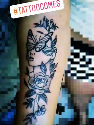 Delicadinha do dia 🥰Instagram @tattoo.gomes(48)996688004#tattooartist  #tatuaje #inked 