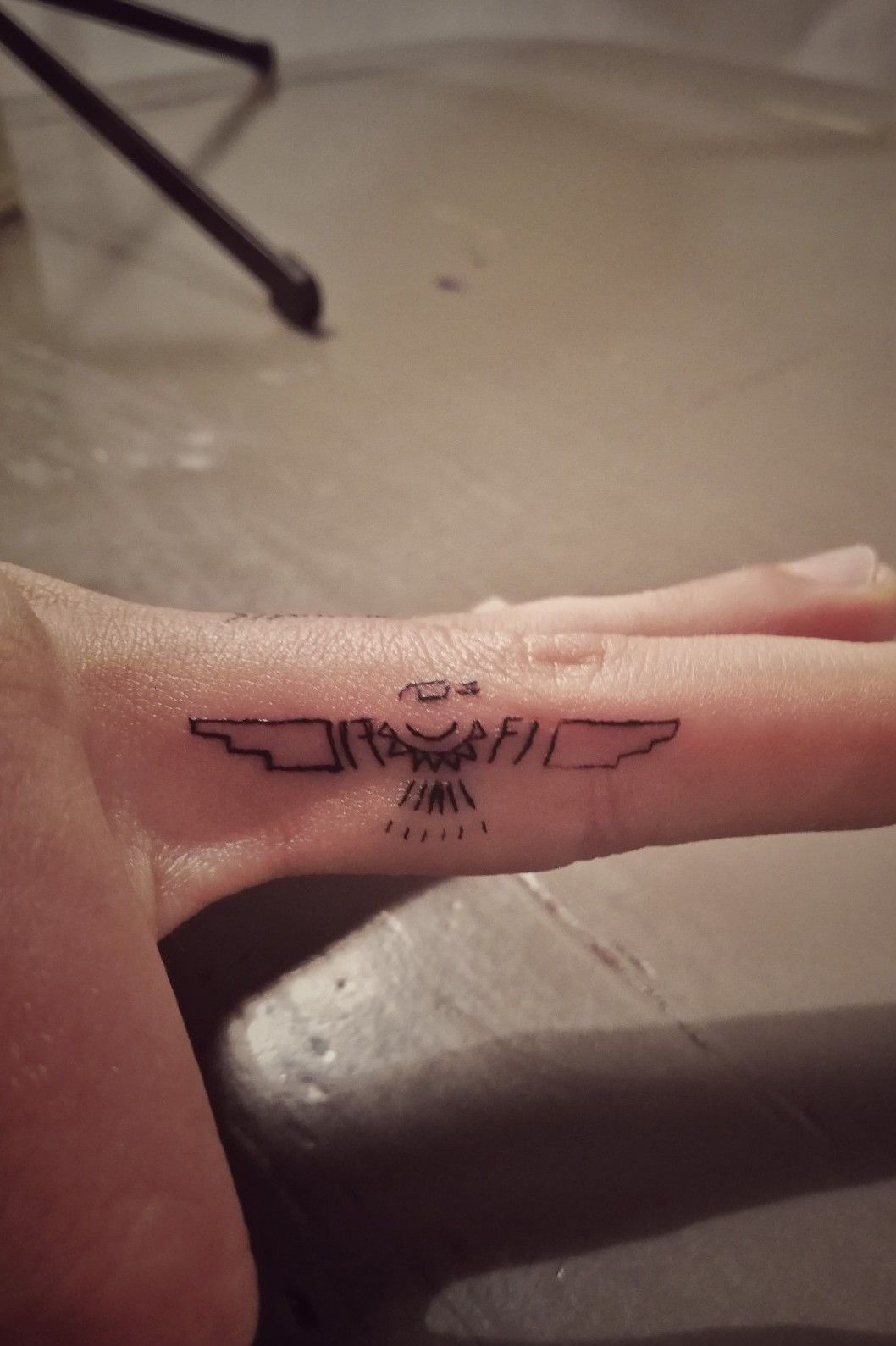 Deer finger tattoo by inkxiety  Tattoogridnet