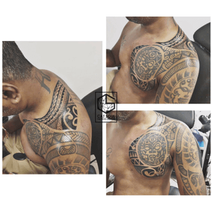 #malaysia #malacca #dataranpahlawan #catsoultattoo #edenpalacetattoo #tattoo #tattoos #ink #inks #tattooideas #tattooidea #tattoostyle #tattoostyles #tattooink #tattooink #colourtattoo #blackandgreytattoo #lovetattoo #pipesun #evewai adding maori style on chest and shoulder (the other part is not our work)