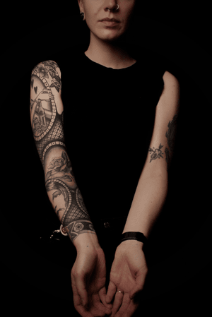 Black tattoo sleeve 
