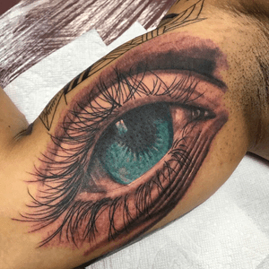 Eye tattoo i did 