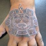 Azteca calendario México tattoo