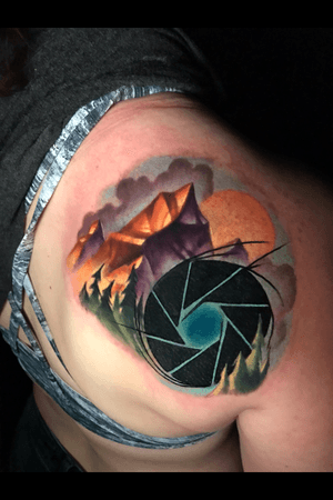 Photography themed cover up 