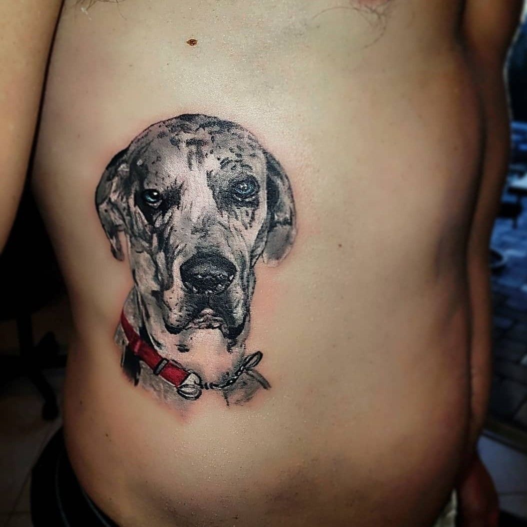 Pin on Dog Tattoo Style Ideas