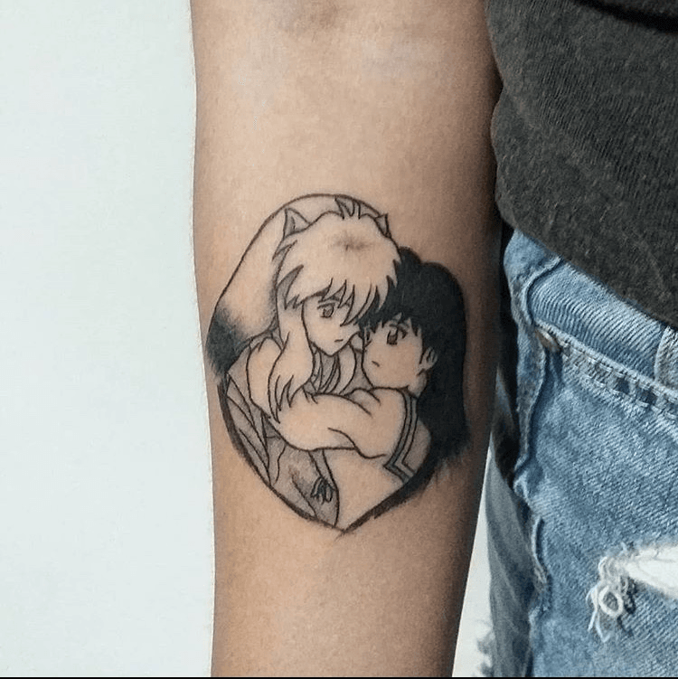 Julio PG Twitterissä Inuyasha amp kagome tattoo I did yesterday  please more projects like this one manga anime otaku proudly  httpstcodXbxSzAx0t  Twitter