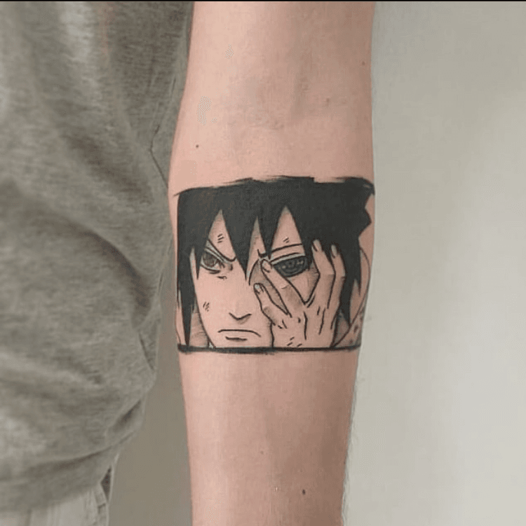 Naruto and Sasuke  Tatuagens de anime, Desenhos de anime, Anime