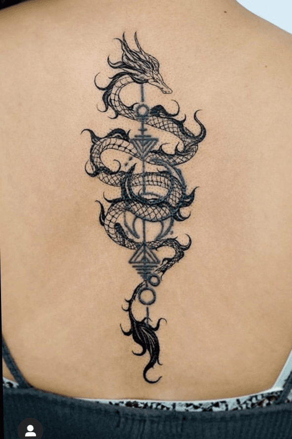 44 Amazing Dragon Back Tattoo Ideas To Inspire You In 2023  Outsons