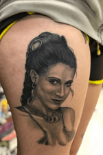 All healed up! Princess Leia, one more session to add a few more details and the white highlights and this one is done