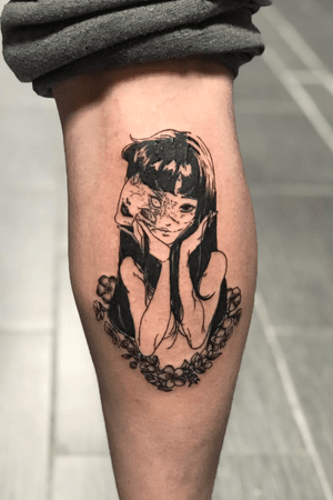 TattooDo Appointment Anime Tattoo #animetattoo #tattoo #blacktattoo #blackwork
