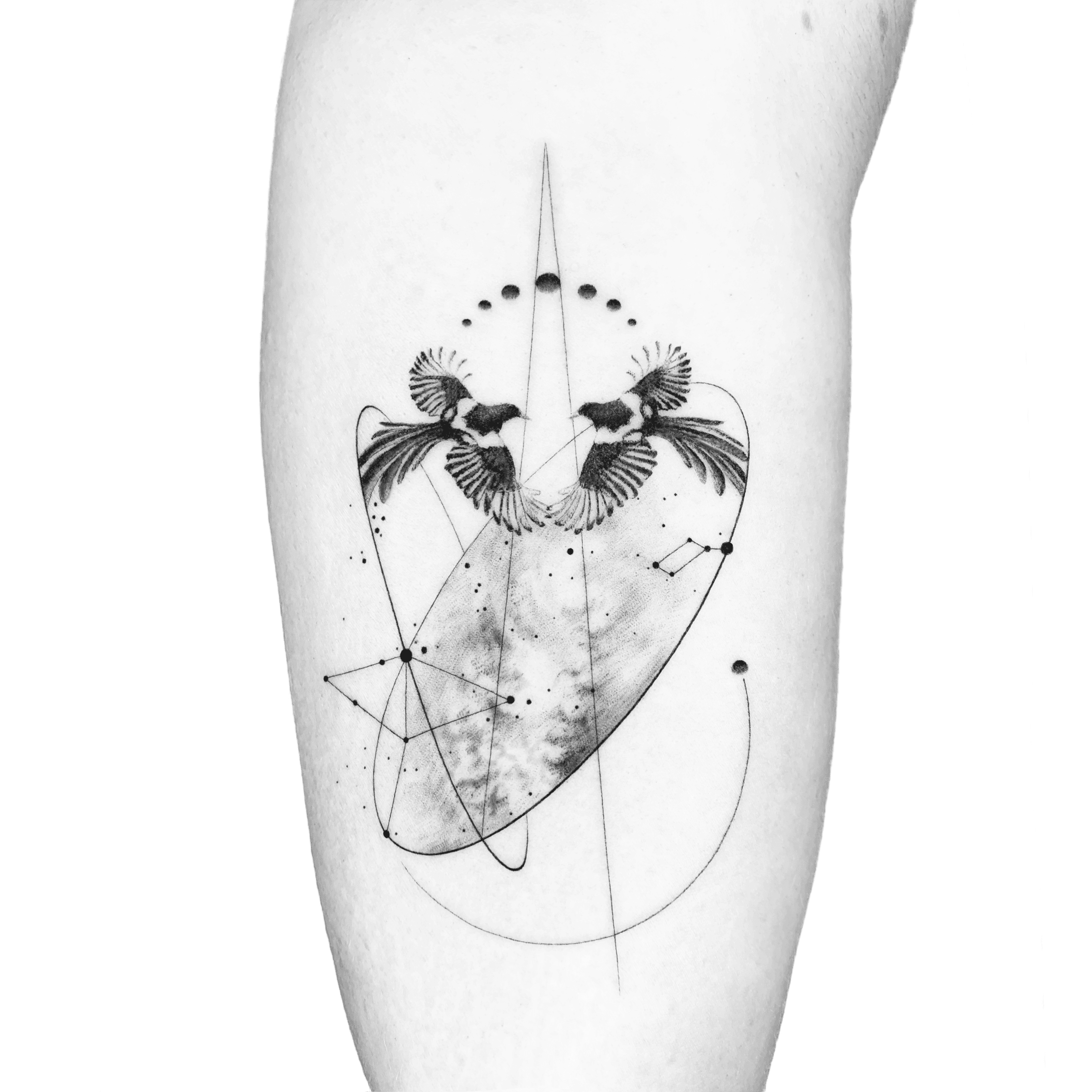 Celestial Tattoo Drawing by TheMarine  DragoArt