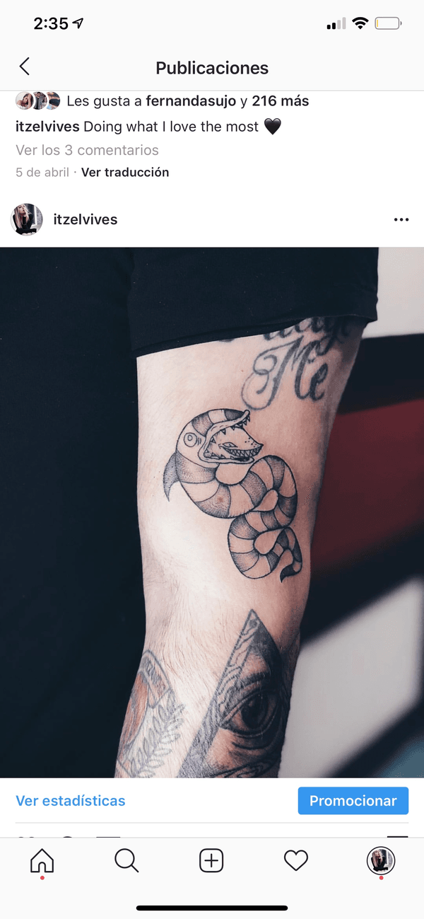 Tattoo from Black Moth Tattoo Studio